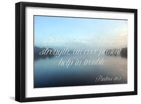 Psalms 46-1-Philippe Manguin-Framed Giclee Print