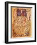 Psalter World Map-Science Source-Framed Giclee Print