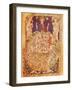 Psalter World Map-Science Source-Framed Giclee Print