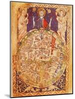 Psalter World Map-Science Source-Mounted Giclee Print