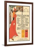 Pseudonym, Autonym-null-Framed Art Print