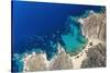 Psili Ammos Beach, Patmos, Greek Islands, Greece, Europe-Sakis Papadopoulos-Stretched Canvas