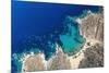 Psili Ammos Beach, Patmos, Greek Islands, Greece, Europe-Sakis Papadopoulos-Mounted Photographic Print