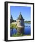 Pskov Kremlin from the Pskova River, Pskov, Pskov Region, Russia-Ivan Vdovin-Framed Photographic Print