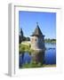 Pskov Kremlin from the Pskova River, Pskov, Pskov Region, Russia-Ivan Vdovin-Framed Photographic Print