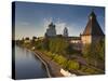 Pskov Kremlin, Pskov, Pskovskaya Oblast, Russia-Walter Bibikow-Stretched Canvas