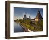 Pskov Kremlin, Pskov, Pskovskaya Oblast, Russia-Walter Bibikow-Framed Photographic Print