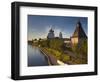 Pskov Kremlin, Pskov, Pskovskaya Oblast, Russia-Walter Bibikow-Framed Photographic Print