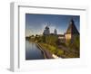 Pskov Kremlin, Pskov, Pskovskaya Oblast, Russia-Walter Bibikow-Framed Photographic Print