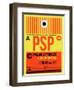 PSP Palm Springs Luggage Tag I-NaxArt-Framed Art Print