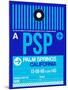 PSP Palm Springs Luggage Tag II-NaxArt-Mounted Art Print