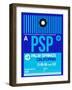 PSP Palm Springs Luggage Tag II-NaxArt-Framed Art Print