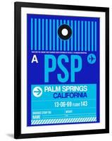 PSP Palm Springs Luggage Tag II-NaxArt-Framed Art Print