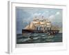 Pss 'Great Eastern on the Ocean, 1858-Edwin Weedon-Framed Giclee Print