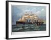 Pss 'Great Eastern on the Ocean, 1858-Edwin Weedon-Framed Giclee Print