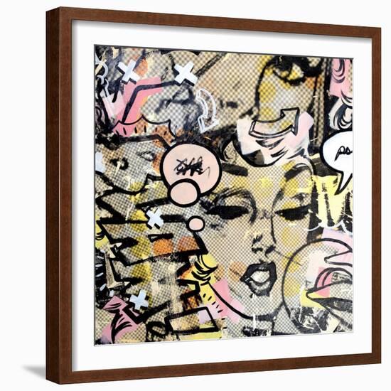 Psst ( if I ever did)-Dan Monteavaro-Framed Giclee Print