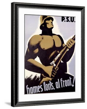 PSU, Homes Forts, Al Front!--Framed Giclee Print