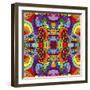 Psychadelic-landscape-1017-Howie Green-Framed Giclee Print