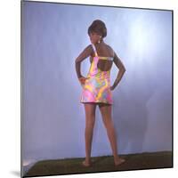 Psychadelic Mini Dress-null-Mounted Photographic Print