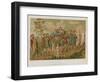 Psyche Carried Aloft on a Stretcher-null-Framed Giclee Print