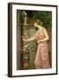 Psyche Entering Cupid's Garden, 1903-John William Waterhouse-Framed Premium Giclee Print
