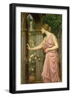 Psyche Entering Cupid's Garden, 1903-John William Waterhouse-Framed Giclee Print