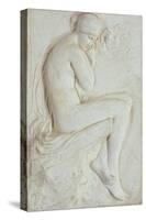 Psyche (Plaster)-Harry Bates-Stretched Canvas