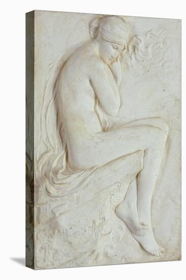 Psyche (Plaster)-Harry Bates-Stretched Canvas