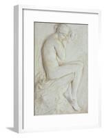 Psyche (Plaster)-Harry Bates-Framed Giclee Print