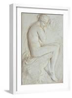 Psyche (Plaster)-Harry Bates-Framed Giclee Print