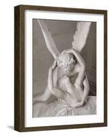 Psyché ranimée par le baiser de l'Amour-Antonio Canova-Framed Giclee Print