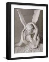 Psyché ranimée par le baiser de l'Amour-Antonio Canova-Framed Giclee Print