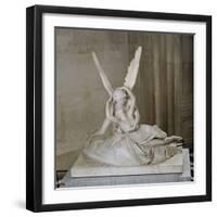 Psyché ranimée par le baiser de l'Amour-Antonio Canova-Framed Giclee Print