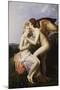 Psyche Receives First Kiss from Cupid-Francois Gerard-Mounted Giclee Print