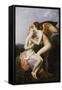 Psyche Receives First Kiss from Cupid-Francois Gerard-Framed Stretched Canvas