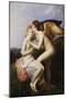 Psyche Receives First Kiss from Cupid-Francois Gerard-Mounted Giclee Print