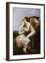 Psyche Receives First Kiss from Cupid-Francois Gerard-Framed Giclee Print