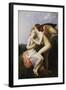 Psyche Receives First Kiss from Cupid-Francois Gerard-Framed Giclee Print