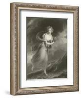 Psyche, Returning from the Realms of Pluto-Sir William Beechey-Framed Giclee Print