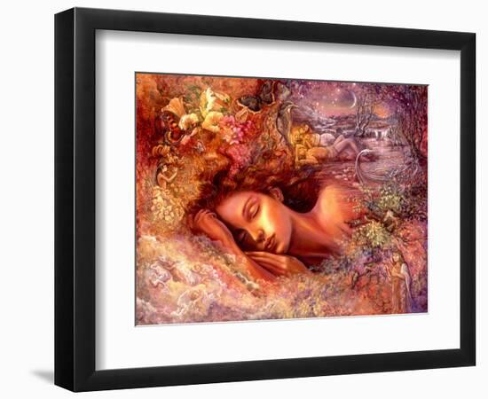 Psyche's Dreams-Josephine Wall-Framed Giclee Print