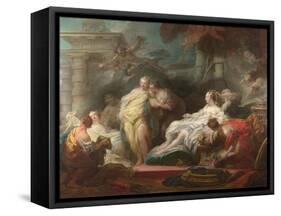 Psyche Showing Her Sisters Her Gifts from Cupid, 1753-Jean-Honoré Fragonard-Framed Stretched Canvas