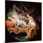 Psyche Surprising Sleeping Cupid-Louis-Jean-François Lagrenée-Mounted Giclee Print