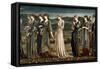 Psyche-Edward Burne-Jones-Framed Stretched Canvas