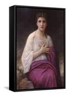 Psyche-William Adolphe Bouguereau-Framed Stretched Canvas