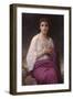 Psyche-William Adolphe Bouguereau-Framed Art Print