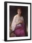 Psyche-William Adolphe Bouguereau-Framed Art Print