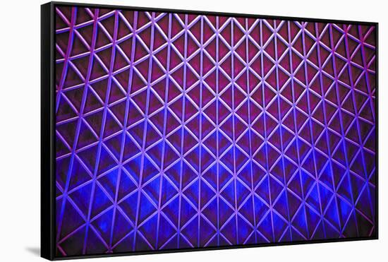 Psychedelic Diamonds-Adrian Campfield-Framed Stretched Canvas