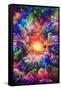 Psychedelic Jungle Sunset-null-Framed Stretched Canvas