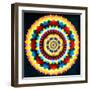 Psychedelic Mandala, 1969-Larry Smart-Framed Art Print