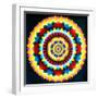 Psychedelic Mandala, 1969-Larry Smart-Framed Art Print